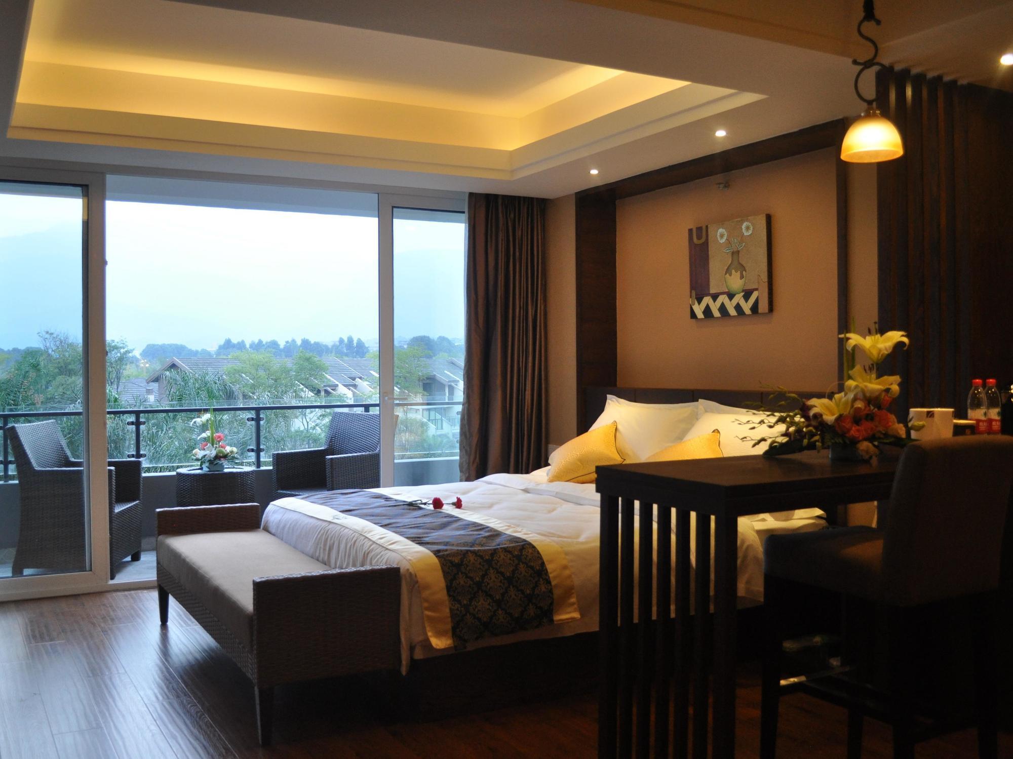 Emei Garden City Resort Emeishan City Exterior photo